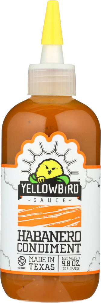 YELLOWBIRD SAUCE: Habanero Chili Sauce, 9.8 oz