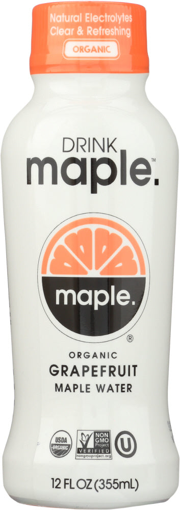 DRINK MAPLE: Water Maple Grapefruit, 12 fo