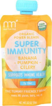 NURTURME: Power Blends Banana Pumpkin Celery, 3.5 oz