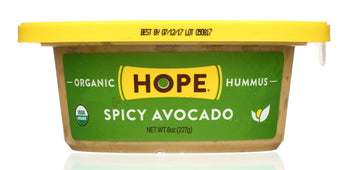 HOPE FOODS: Organic Spicy Avocado Hummus, 8 oz