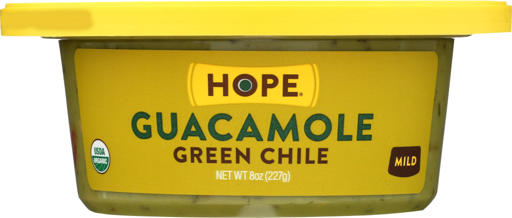 HOPE: Green Chile Mild Guacamole, 8 oz