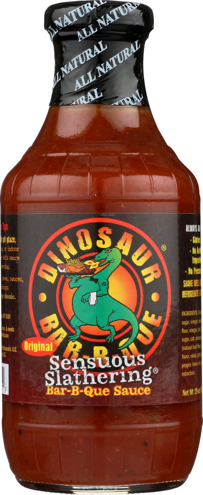 DINOSAUR: Sauce Slathering Bar-B-Que, Sensuous, 19 oz