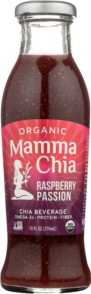 MAMMA CHIA: Organic Raspberry Passion Vitality Beverage, 10 oz