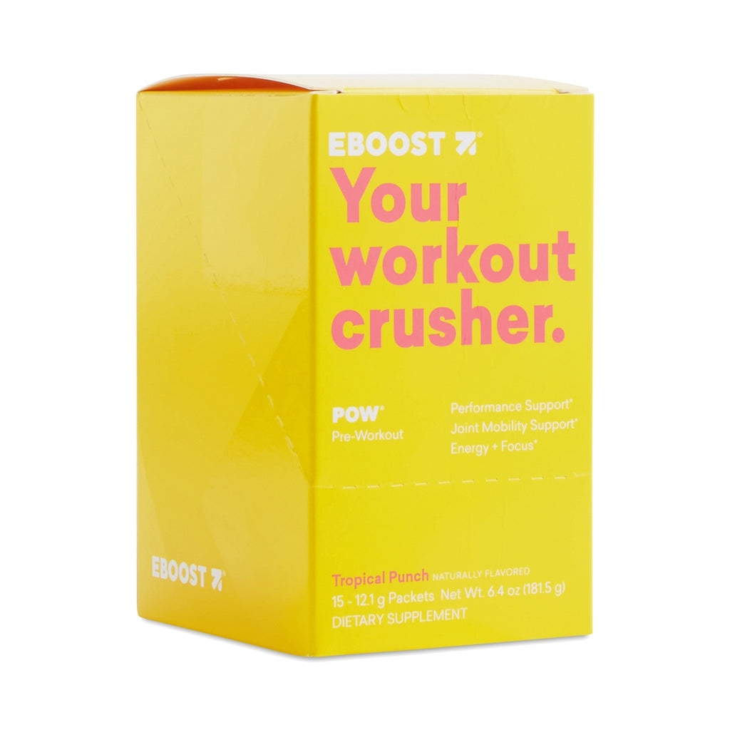 EBOOST: POW Tropical Punch Box, 6.4 oz