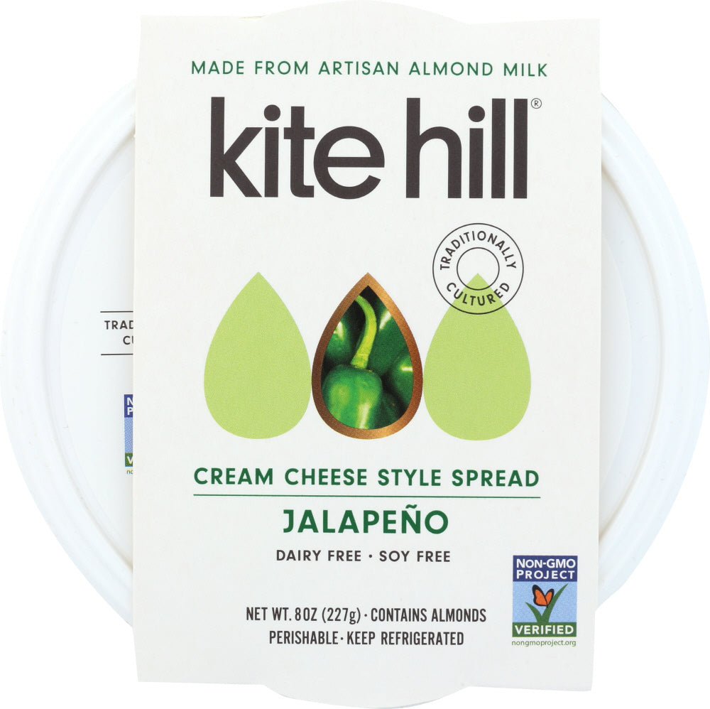 KITE HILL: Cream Cheese Jalapeno, 8 oz