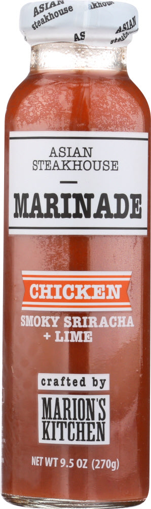 MARIONS KITCHEN: Smoky Sriracha Lime Marinade, 9.5 oz