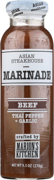 MARIONS KITCHEN: Thai Pepper Garlic Marinade, 9.5 oz