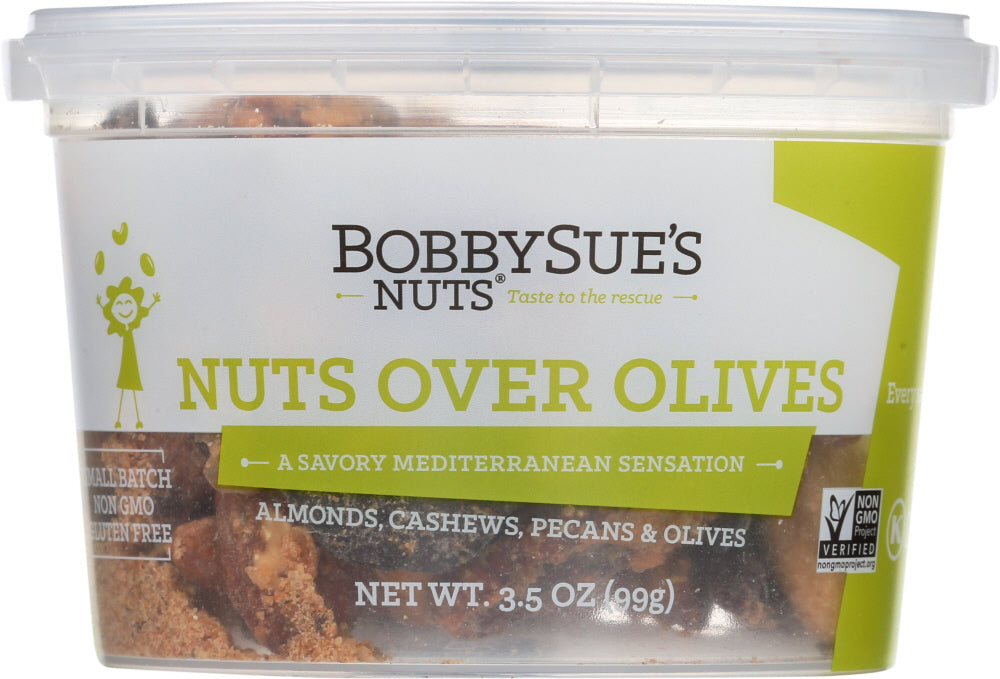 BOBBY SUES NUTS: Nuts Over Olives, 3.5 oz