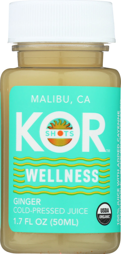 KOR SHOTS: Wellness Ginger Shot, 1.70 oz