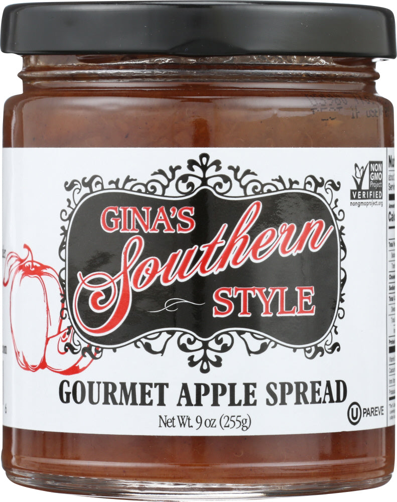 GINAS SOUTHERN STYLE: Gourmet Apple Spread, 9 oz