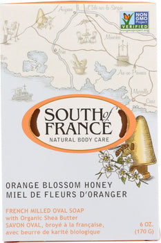 SOUTH OF FRANCE: Soap Bar Orange Blossom Honey, 6 oz