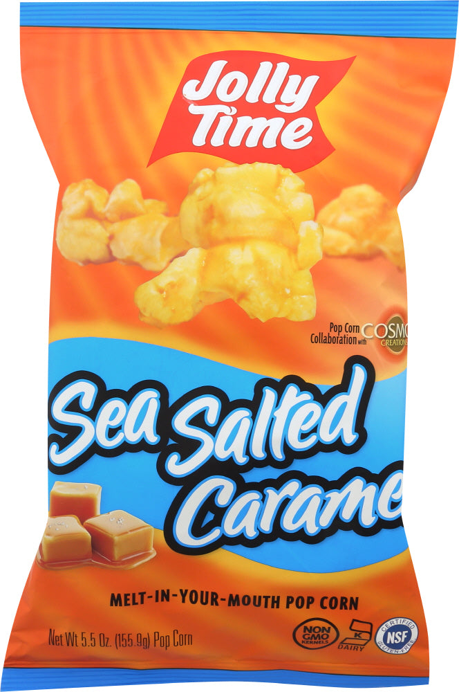 JOLLY TIME: Sea Salted Caramel Popcorn, 5.5 oz