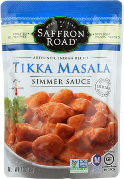 SAFFRON ROAD: Tikka Masala Simmer Sauce, 7 oz