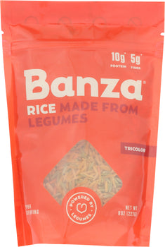 BANZA: Tricolor Legume Rice, 8 oz