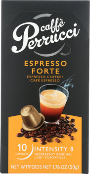 CAFFE PERRUCCI: Espresso Forte Coffee, 1.76 oz