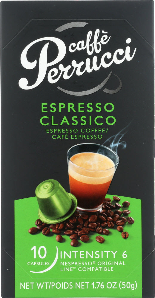 CAFFE PERRUCCI: Espresso Classico Coffee, 1.76 oz