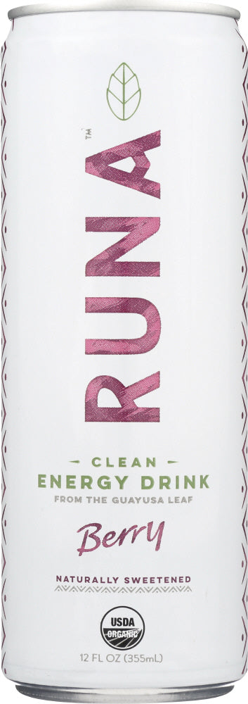 RUNA: Berry Clean Energy Drink, 12 oz