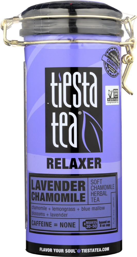 TIESTA TEA: Tea Lavender Chamomile Relaxer Tin, 2 oz