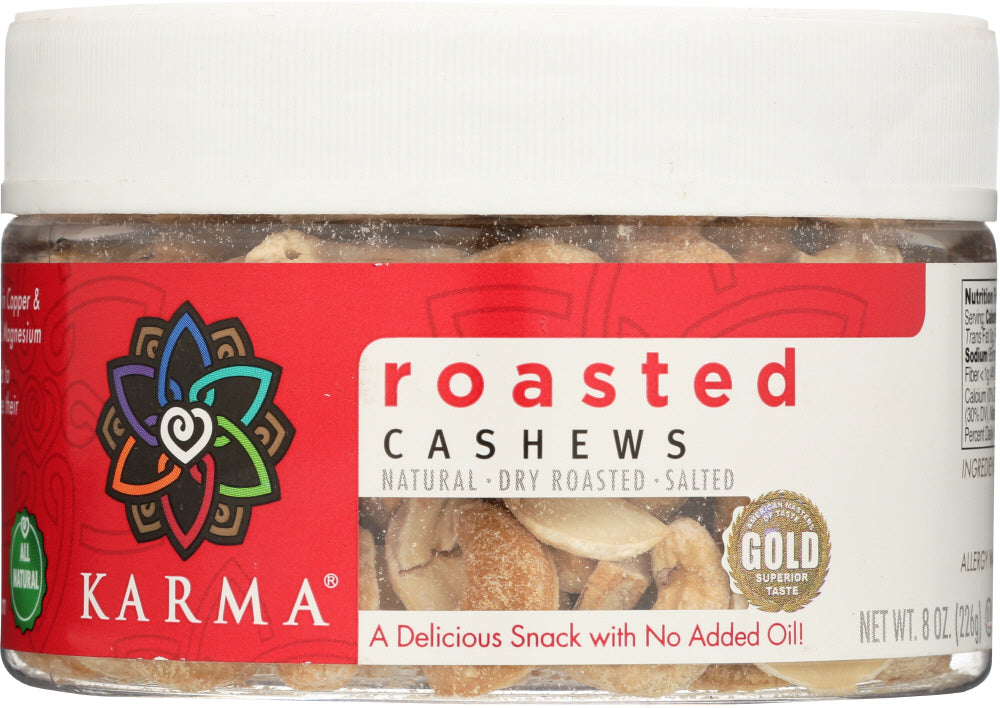 KARMA: Roasted Cashews, 8 oz