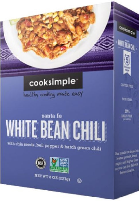 COOKSIMPLE: White Bean Chili Chia Seeds Mix, 8 oz