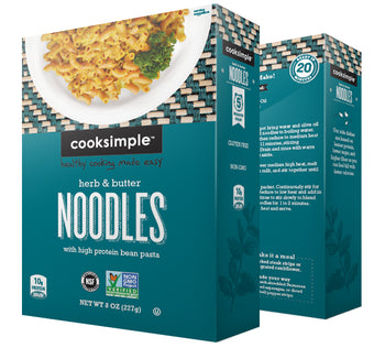 COOKSIMPLE: Herb and Butter Noodles, 8 oz