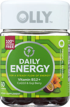 OLLY: Supplement Daily Energy, 60 ea