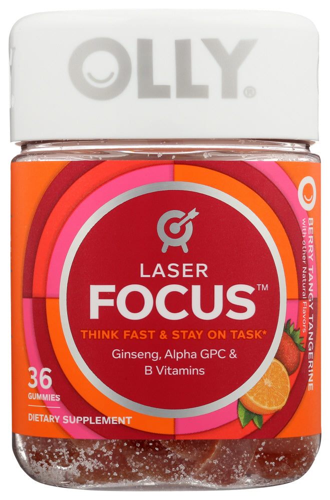 OLLY: Supplement Laser Focus, 36 ea