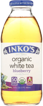 INKOS: Organic White Tea Blueberry, 16 Fl oz