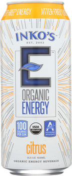 INKO'S: Energy Drink Adult White Tea, 15.5 oz