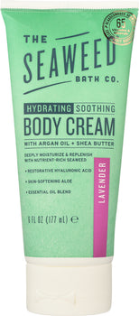 SEAWEED BATH COMPANY: Body Cream Lavender, 6 oz