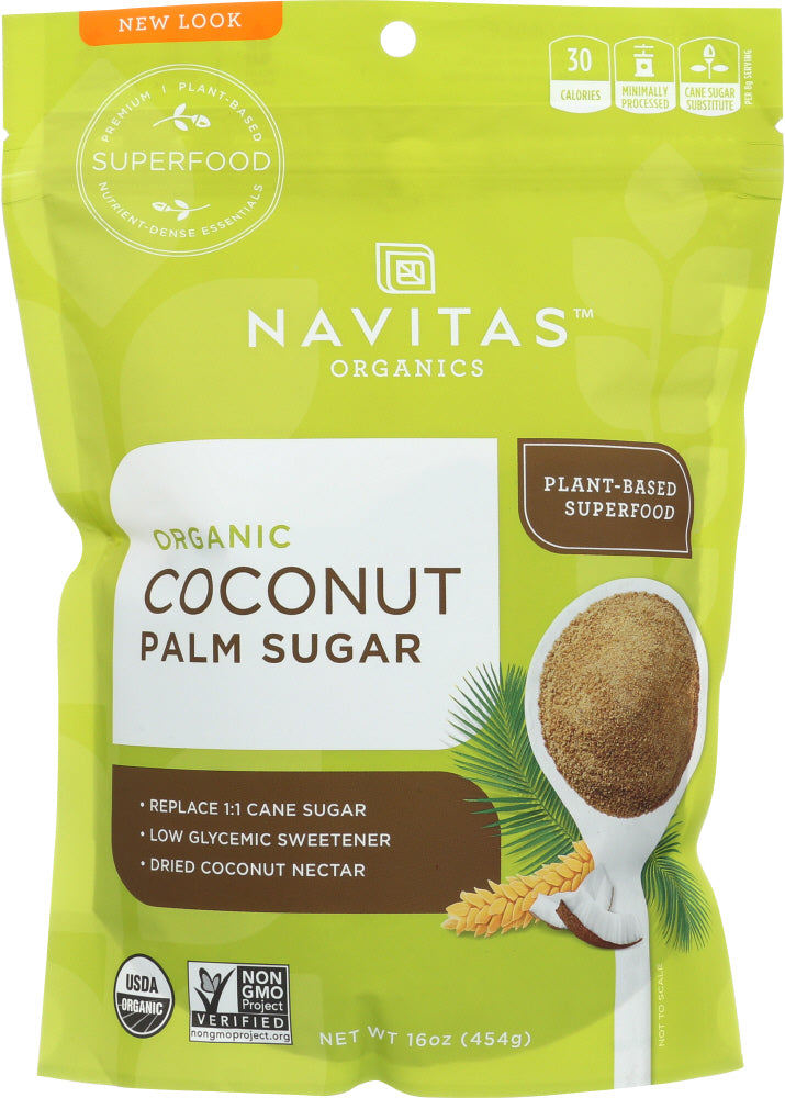 NAVITAS: Organic Coconut Sugar, 16 oz