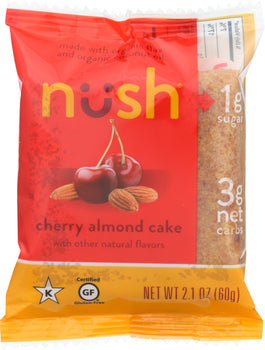 NUSH: Cake Slice Cherry Almond, 2.1 oz