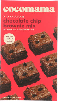 CISSE COCOA CO: Mix Brownie Milk Chocolate Chip, 16.2 oz