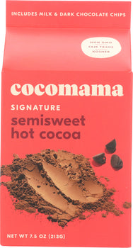 COCOMAMA: Semisweet Hot Cocoa Mix, 7.5 oz
