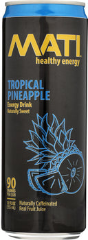 MATI ENERGY: Drink Energy Tropical, 12 oz