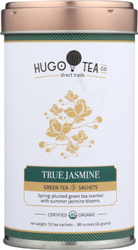 HUGO TEA COMPANY: Tea Green Jasmine, .8 oz