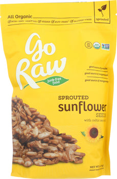 GO RAW: Organic Sprouted Sunflower Seeds, 16 oz