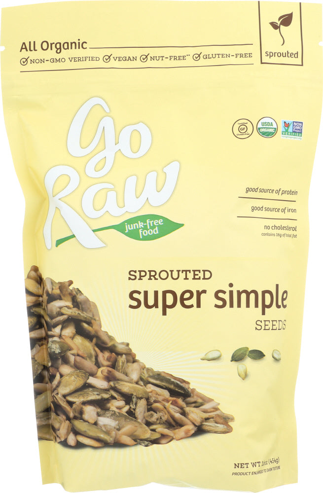 GO RAW: Organic Simple Seed Mix, 16 oz