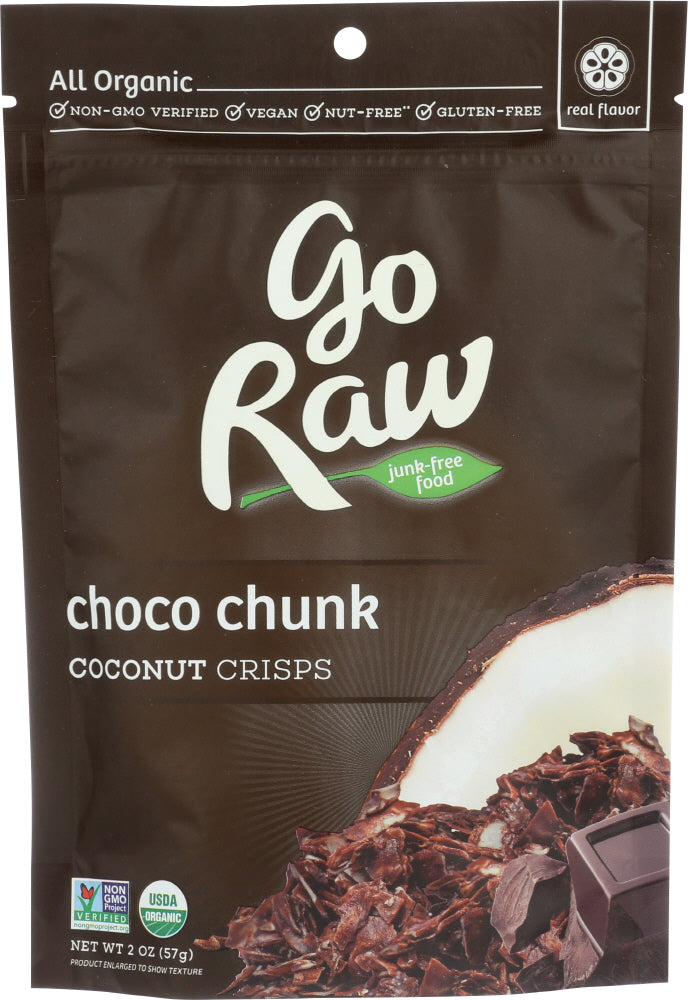 GO RAW: Choco Chunk Coconut Crisp, 2 oz