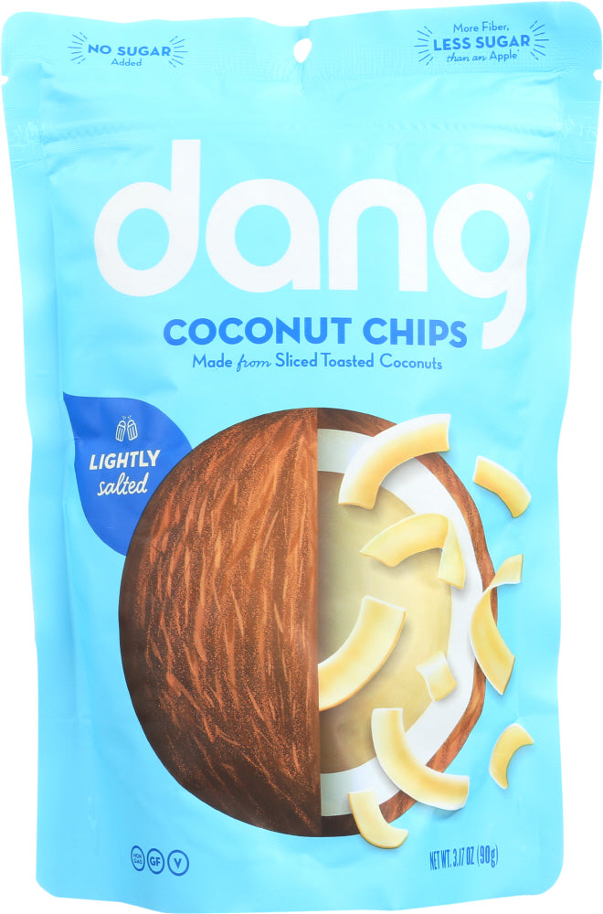 DANG: Toasted Coconut Chips Lightly Salted, 3.17 Oz