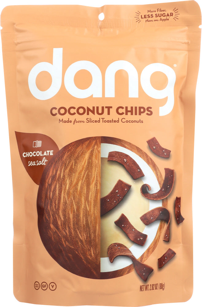 DANG: Chocolate Sea Salt Coconut Chips, 2.82 oz