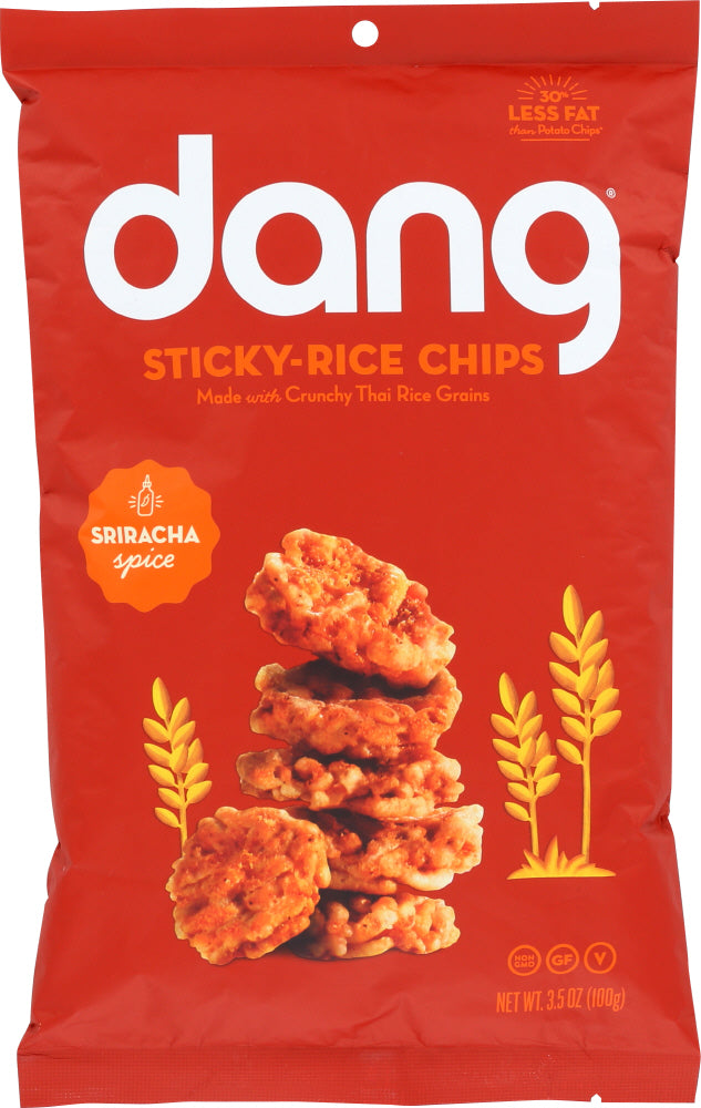 DANG: Chips Sriracha Spice Sticky Rice, 3.5 oz