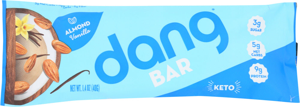 DANG: Bar Almond Vanilla, 1.4 oz