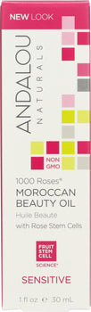 ANDALOU NATURALS: 1000 Roses Moroccan Beauty Oil Sensitive, 1 oz