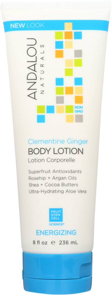 ANDALOU NATURALS: Clementine Ginger Energizing Body Lotion, 8 oz