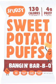 SPUDSY: Puff Sweet Potato BBQ, 4 oz