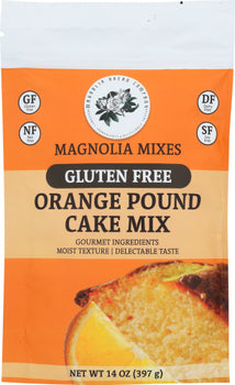 MAGNOLIA MIXES: Mix Cake Orange Pound, 14 oz