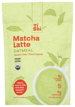 YISHI: Oatmeal Matcha Latte, 11.3 oz