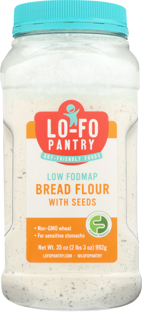 LO-FO PANTRY: Lo-Fo Pantry Bread Flour with Seeds, 35 oz