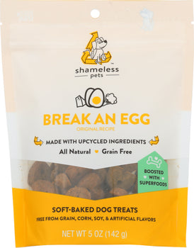 SHAMELESS PETS: Treat Dog Break An Egg, 5 oz